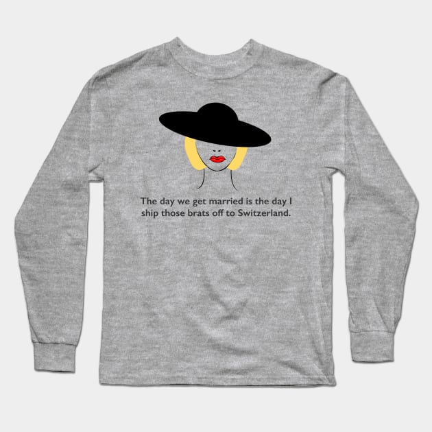 Meredith Blake Long Sleeve T-Shirt by duchessofdisneyland